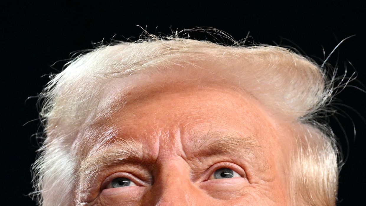 U.S. President Donald Trump in Miami, Florida, on Jan. 27, 2025. 