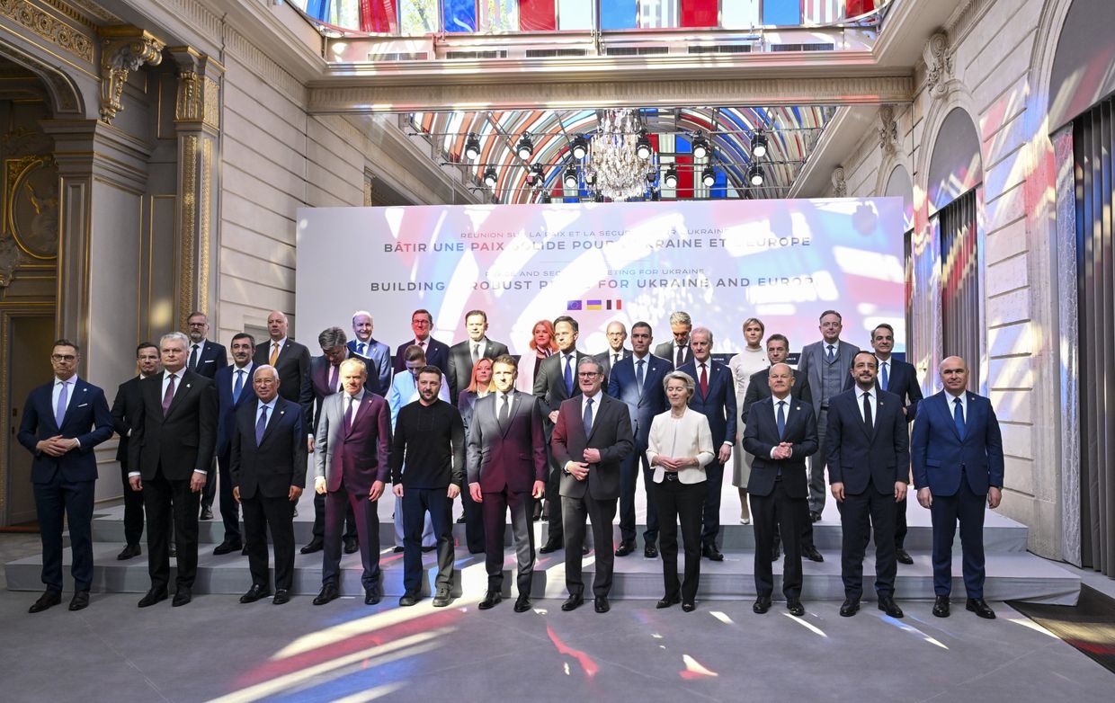 Leaders from 31 countries gather for Paris summit to strengthen support for Ukraine, discuss peace