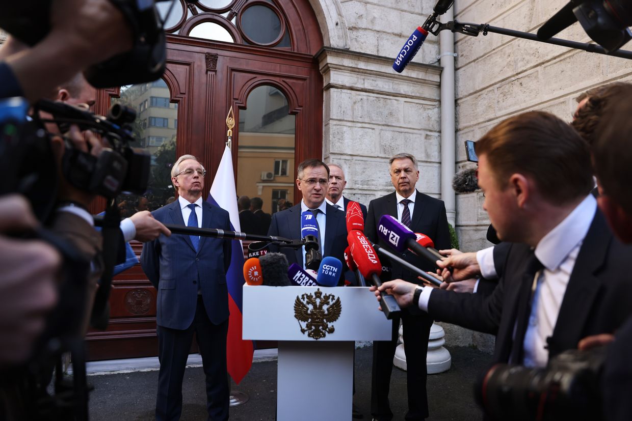 Ukraine, Russia start peace talks in Turkey for first time since 2022